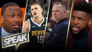 Mike Malone: Critics were "quick to write us off," shocked Nuggets tied up series? | NBA | SPEAK