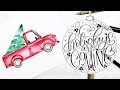Christmas Art DIY With Ashleigh Lauren! OMG + Free Christmas Printables