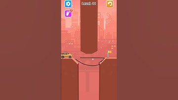 Level 41 Draw bridge   #shorts #drawing #drawbridge #gameplay