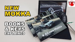 New Vauxhall Mokka handbooks and keys explained