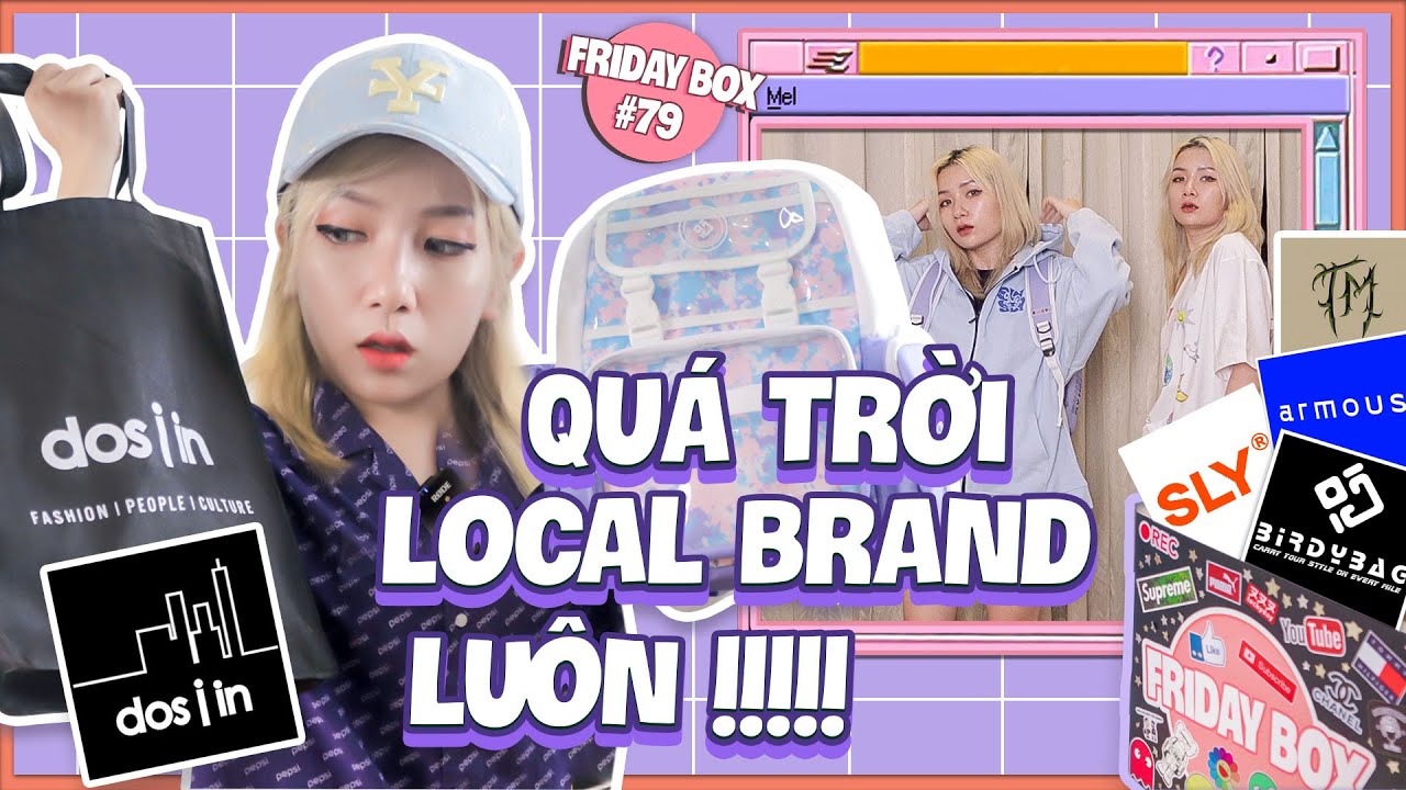 ⁣Unbox Toàn Local Brands Chưa Từng Mua | Lần Đầu Đặt Đồ Friday Box Trên Dosiin