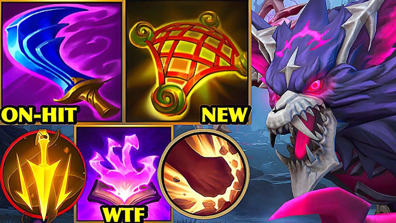 Wild Rift China Warwick Jungle | 21KILL NEW Yordle Trap ON-HIT WARWICK Build Runes – Challenger Rank