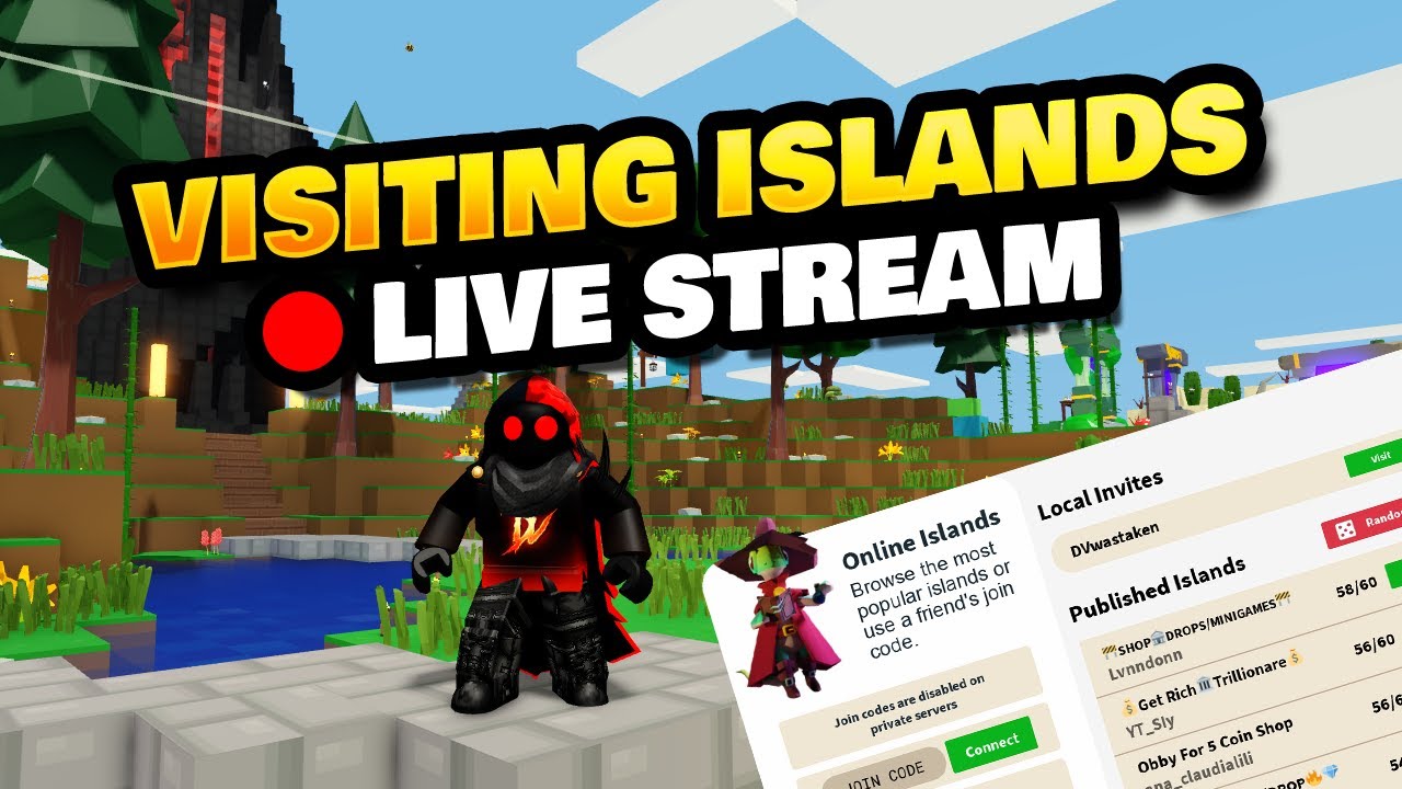 roblox island royale live stream