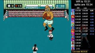 Mike Tyson's PunchOut!! Former World Record Speed Run in 15:12.14