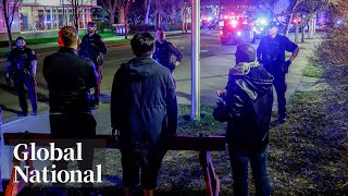 Global National: May 10, 2024 | Protesters return to Calgary campus after night of clashes screenshot 5