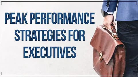 Peak Performance: A Strategy for Managers and Exec...