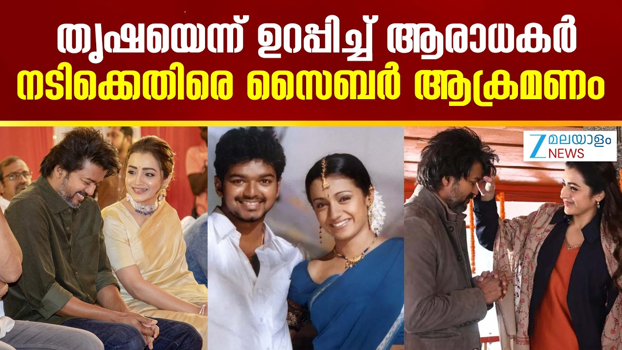 Trisha faces Cyber Attack | തൃഷയുടെ സോഷ്യല്‍ മീഡിയ പോസ്റ്റുകള്‍ക്ക് താഴെ സൈബർ ആക്രമണം