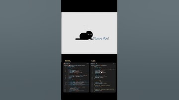 CREATE AMAZING "I Love You" Animations WITH HTML and CSS!