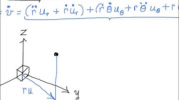velocity and acceleration in polar coordinates