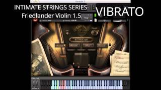 Friedlander Violin 1.5 - Vibrato