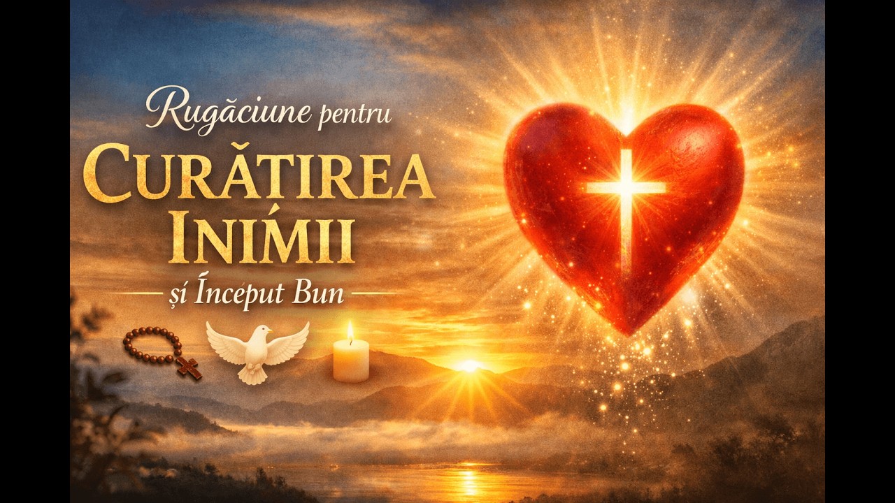 Rugăciuni pentru curățirea inimii și început bun 🙏 | Pocăință, smerenie și pace sufletească 🕊️