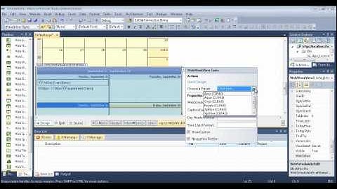 Get Started with the Web Schedule Control