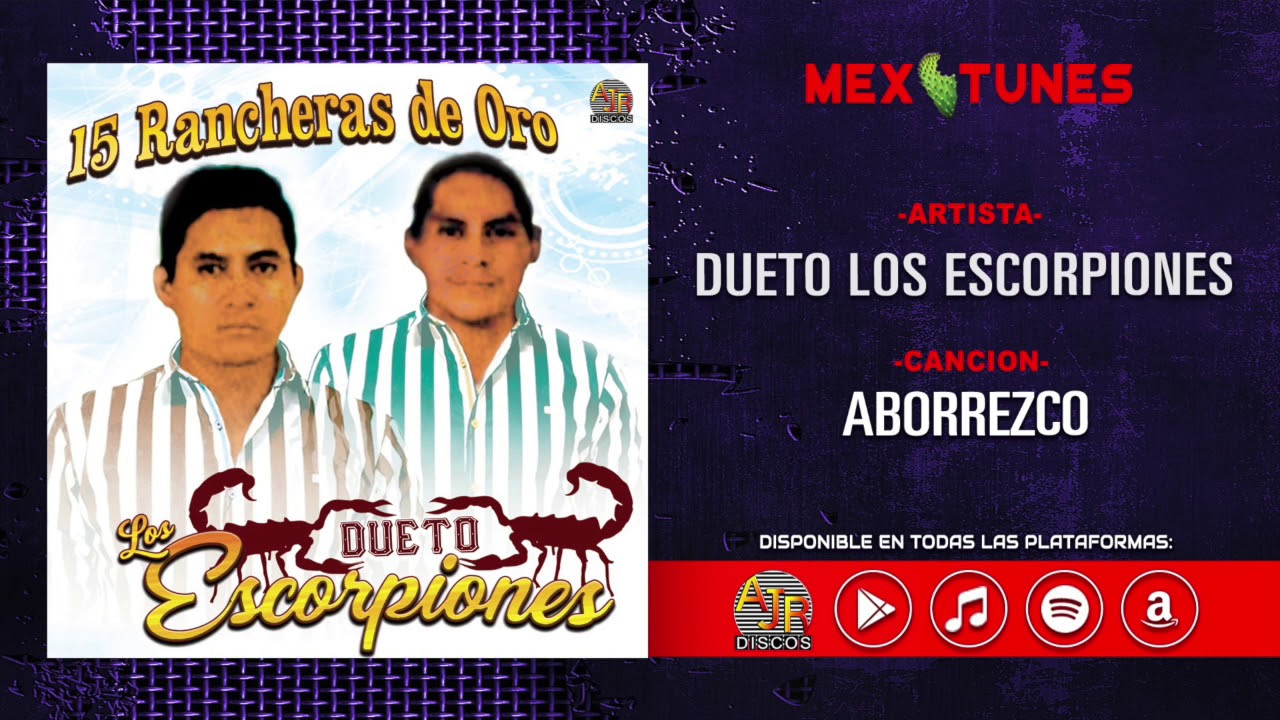Watch Dueto Los Escorpiones - Aborrezco on YouTube Watch Dueto Los Escorpiones - Aborrezco on YouTube