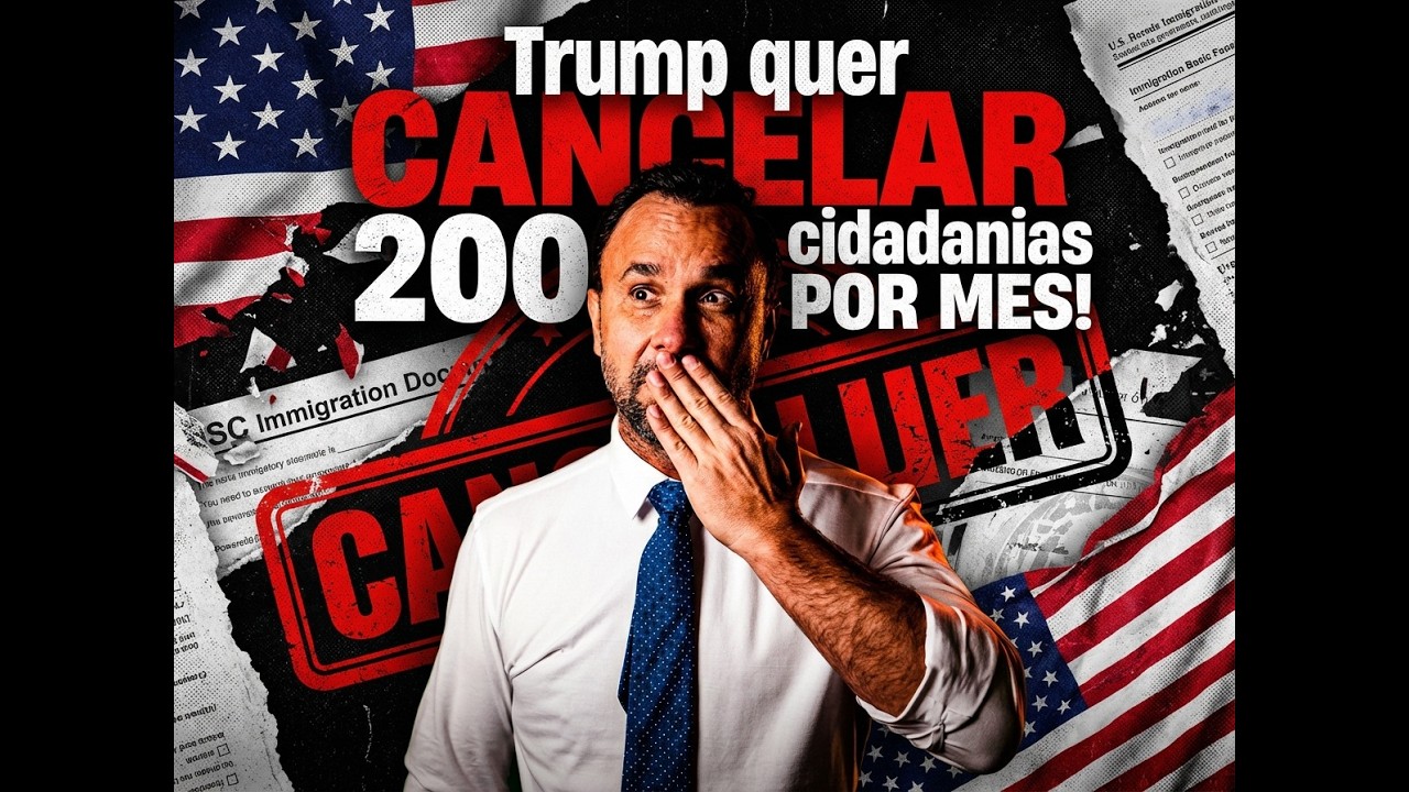 🛑URGENTE: Trump quer REVOGAR 200 Cidadanias TODOS os meses 🇺🇸 | Entrevista AURI VERDE