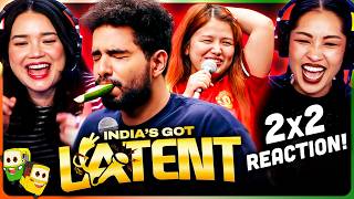 INDIA'S GOT LATENT Season 2 Episode 2 Reaction | Samay Raina | Haarsh Limbachiya | Chandan Prabhakar