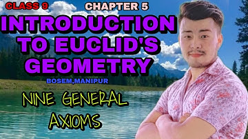 Nine general axioms |  Introduction to Euclid