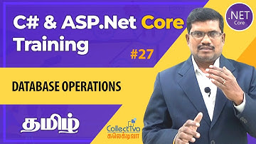 #26. தமிழில் |   Database Setup | ASP.Net Core MVC Development