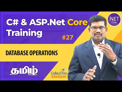 #26. தமிழில் |   Database Setup | ASP.Net Core MVC Development