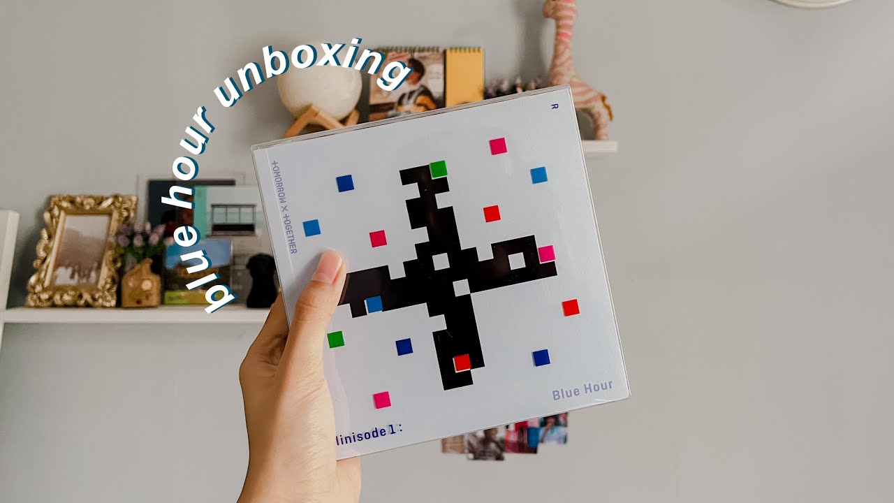 txt - minisode1: blue hour 'r version' ☁️ album unboxing 🪄🕊