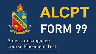 ALCPT FORM 99