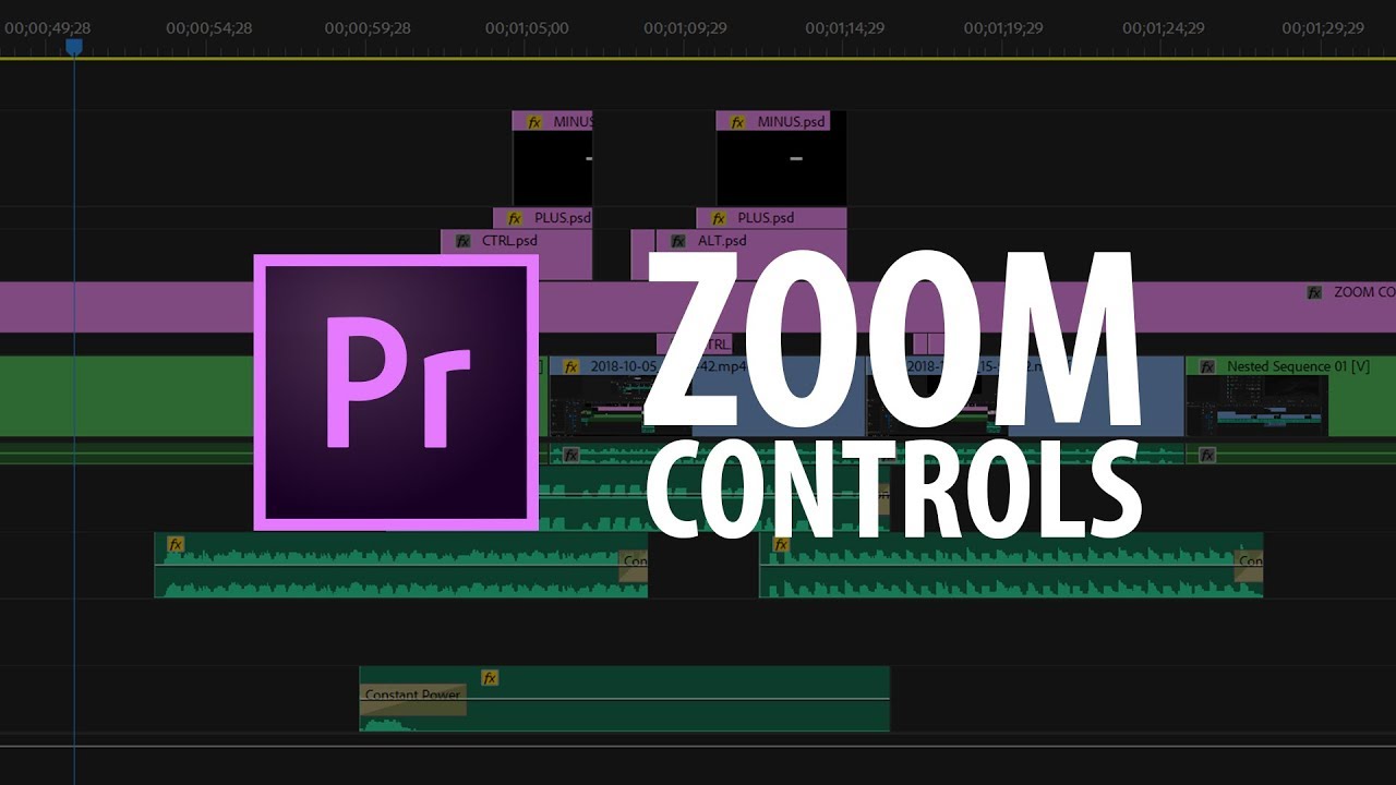 Premiere Pro: Zoom Controls 
