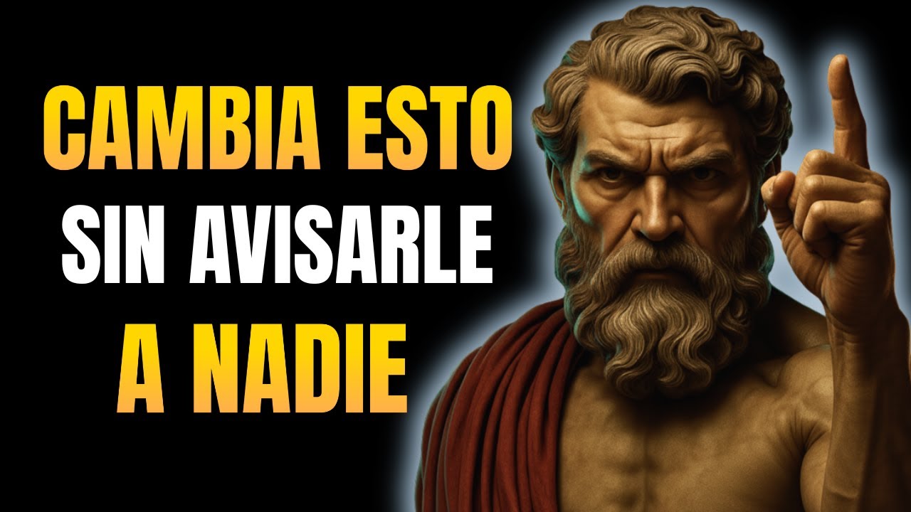 ELIMINA ESTO de tu vida En SILENCIO | 8 Lecciones de Estoicismo - YouTube