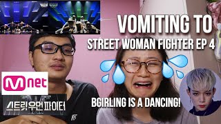 MNET Street Woman Fighter Ep 4 Review 스트릿우먼파이터 | Street Dancers Vomit to [Charissahoo]