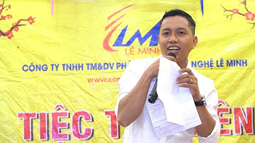 TIỆC TẤT NIÊN CÔNG TY LÊ MINH - VĂN NGHỆ 2