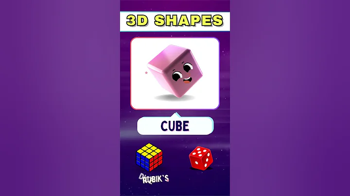 3D Shapes Vocabulary in English for Kids🔰🏐🎲🌍| Learn 3D shapes | Kids Vocabulary #shorts #english
