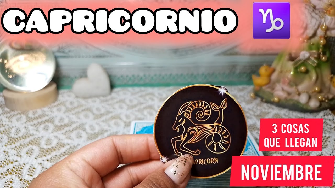 CAPRICORNIO ♑️ ESPERO MUCHO PARA ESTO ️ ️ VUELVE A TI - YouTube