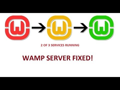 WAMP SERVER not working (FIXED 100%)!. MYSQL not working solved! (URDU/HINDI)