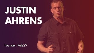 Justin Ahrens at Tom Tom Fests Founders Summit
April 14, 2017 - Justin Ahrens (Founder, Rule29) speaking at the Third Annual Founders Summit during the Sixth Annual Tom Tom Founders Festival in Charlottesville, VA (tomtomfest.com). Justin Ahrens at Tom Tom Fests Founders Summit