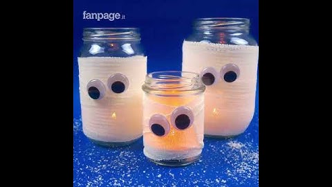 Crea il tuo "barattolo fantasma" per Halloween