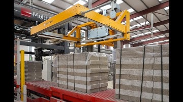 How to strap concrete blocks with Signode HSM3000 strapper