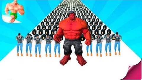 Muscle Rush 3D New Levels Big New Update Max Walkthrough Android iOS Gameplay Level 999