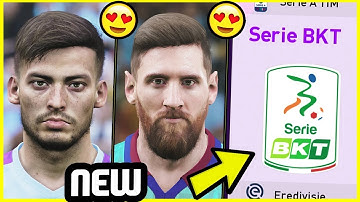 BIG PES 2020 UPDATE - 50+ NEW FACES, SERIE B LICENSED & MORE
