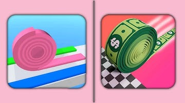 ✅ Layers Roll 🆚 Brick Builder - All Levels Walkthrough Pro Gameplay iOS,Android