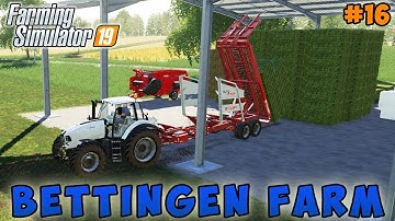 Farming simulator 19 | Bettingen Farm | Timelapse #16 | Baling 185 hay bales