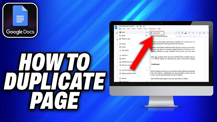 How To Duplicate Page Google Docs (2025) - Easy Fix