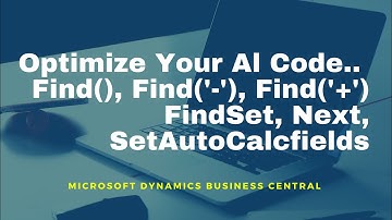 Optimize Your AL Code while querying records in Dynamics Business Central.