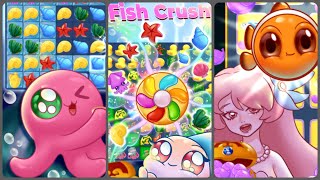 Fish Crush Puzzle Game 2021 (Gameplay Android) screenshot 4