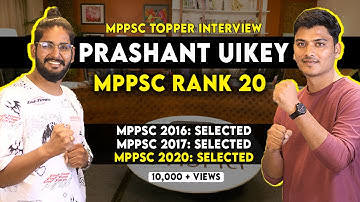 DC Prashant Uikey की कहानी: संघर्ष से सफलता की जंग 🔥 MPPSC Preparation Strategy by Topper #mppscexam
