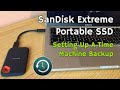 SanDisk Extreme Portable SSD Time Machine [How To Set Up]
