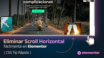 ¿Tu web se mueve a los lados? Elimina el scroll horizontal en Elementor