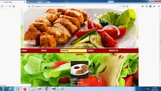 Online Food Ordering Website in ASP.Net