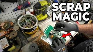 Small electronic items worth scrapping on the bench