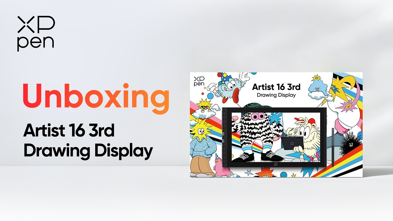 XPPen「Artist 16 3rd」液晶ペンタブレット・ミクロの操作で、マクロな