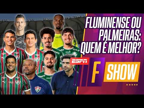 CLIMA DE LIBERTADORES! QUEM TEM O MELHOR TIME NO 'CARA A CARA' DE FLUMINENSE X PALMEIRAS?