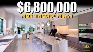 MORNINGSIDE MIAMI | Inside a $6,800,000 FLORIDA MANSION | Luxury Home Tour | Peter J Ancona