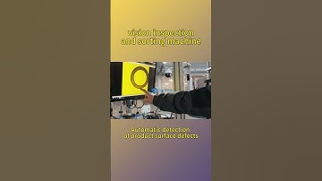 Vision Inspection and sorting machine. #machine#detection